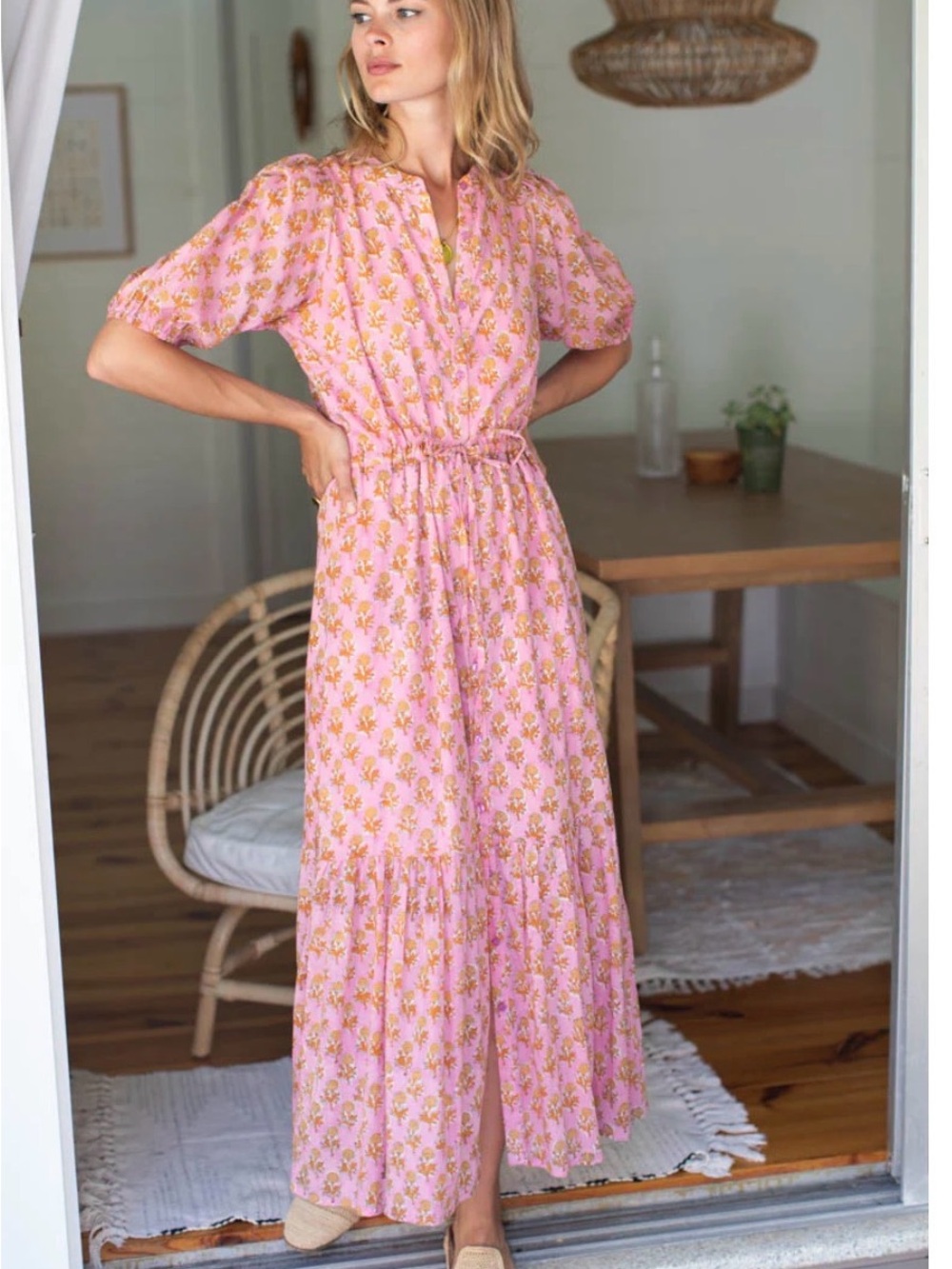 Emerson Fry Lucy Dress Pink